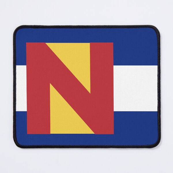 Item preview, Colorado Flag - Letter N designed and sold by FlagFontCO.