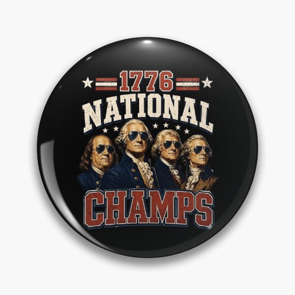 Item preview, 1776 National Champs Funny Founding Fathers designed and sold by MillieRhodes.