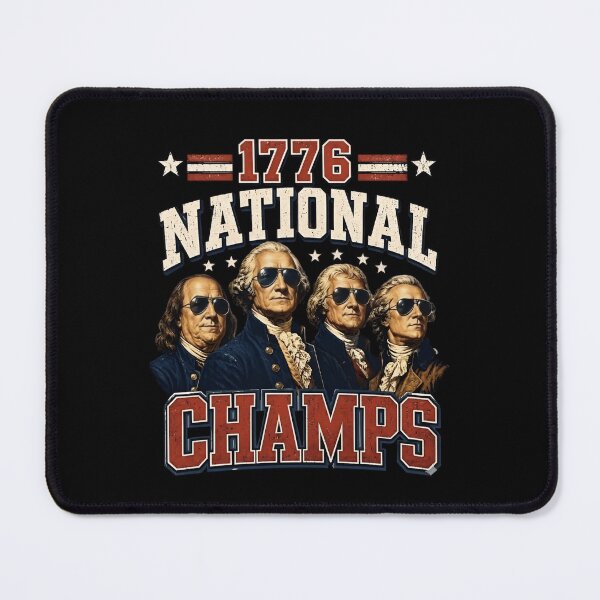 Item preview, 1776 National Champs Funny Founding Fathers designed and sold by MillieRhodes.