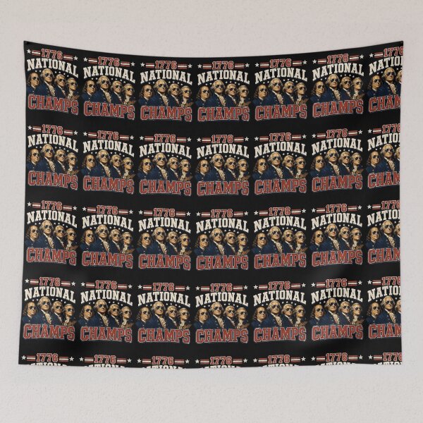 Item preview, 1776 National Champs Funny Founding Fathers designed and sold by MillieRhodes.