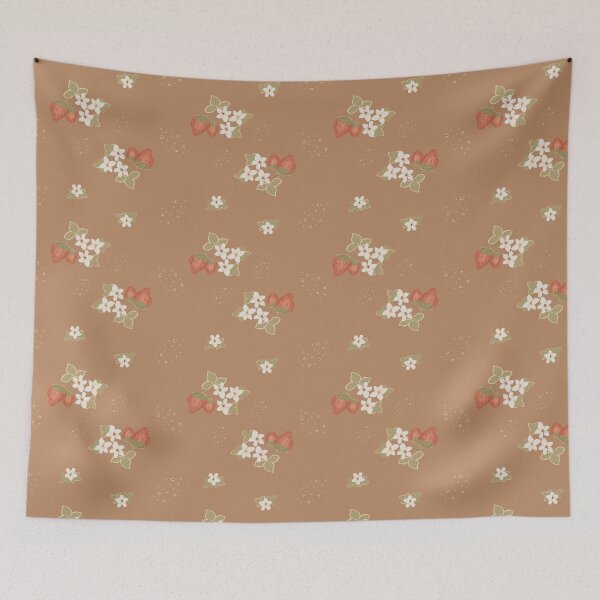 Item preview, Strawberries & Blossoms designed and sold by jennifer-a-lane-design.