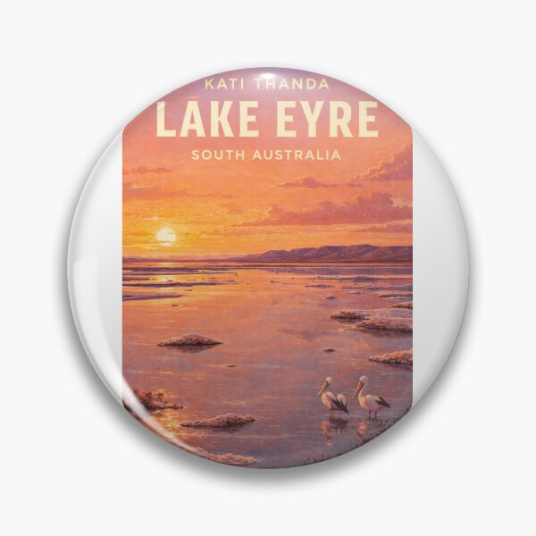Item preview, Kati Thanda Lake Eyre South Australia Salt Basin and Desert Horizon designed and sold by Aryabek.