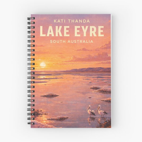 Item preview, Kati Thanda Lake Eyre South Australia Salt Basin and Desert Horizon designed and sold by Aryabek.