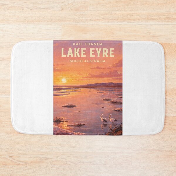 Item preview, Kati Thanda Lake Eyre South Australia Salt Basin and Desert Horizon designed and sold by Aryabek.