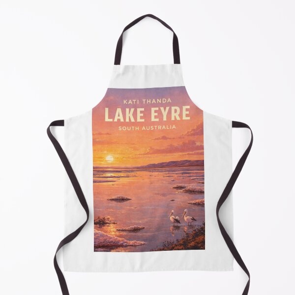 Item preview, Kati Thanda Lake Eyre South Australia Salt Basin and Desert Horizon designed and sold by Aryabek.
