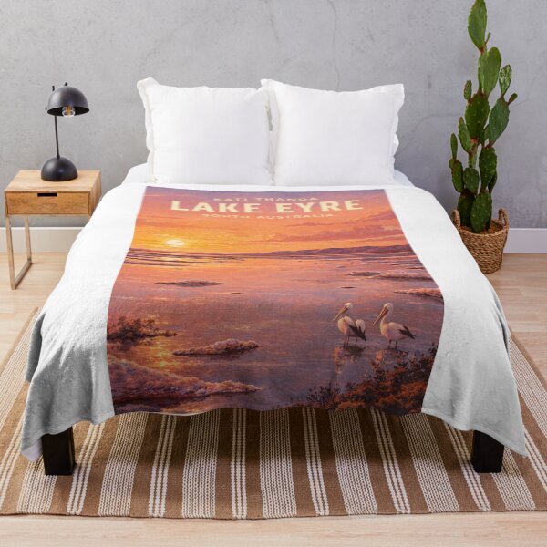 Item preview, Kati Thanda Lake Eyre South Australia Salt Basin and Desert Horizon designed and sold by Aryabek.