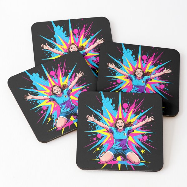 Item preview, Football Neon Glory: Pop Art Collection designed and sold by M.Store.