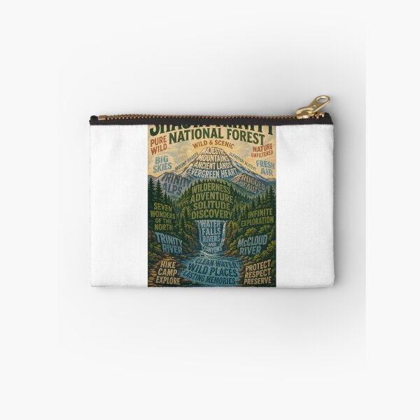 Item preview, Shasta Trinity National Forest Mount Shasta and Trinity Alps Wilderness designed and sold by Aryabek.