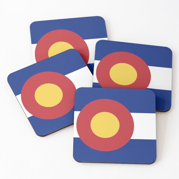 Item preview, Colorado Flag - Letter O designed and sold by FlagFontCO.