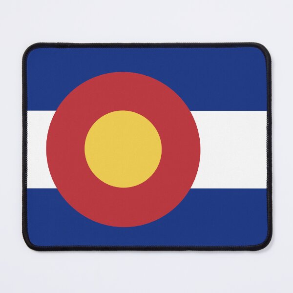 Item preview, Colorado Flag - Letter O designed and sold by FlagFontCO.