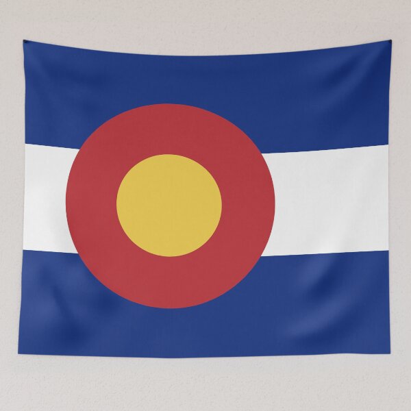 Item preview, Colorado Flag - Letter O designed and sold by FlagFontCO.