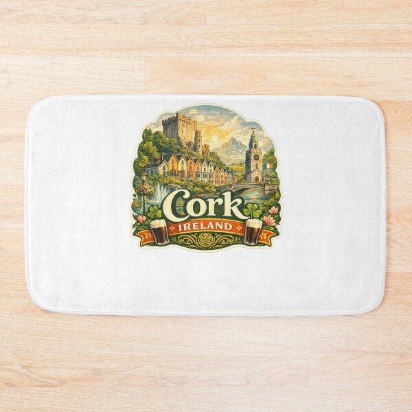 Item preview, Cork Ireland River Lee and County Cork Heritage Landmarks designed and sold by Aryabek.