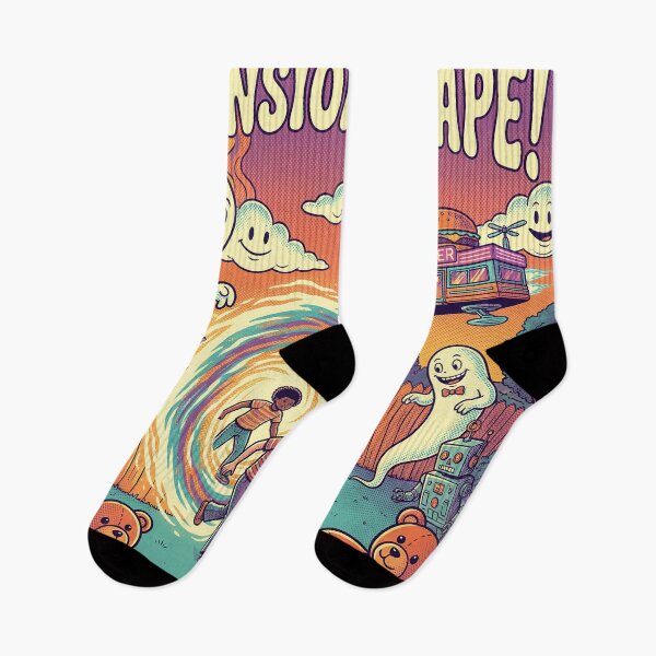 Item preview, Kids Entering a Surreal Cartoon Universe designed and sold by DreamCapsules.