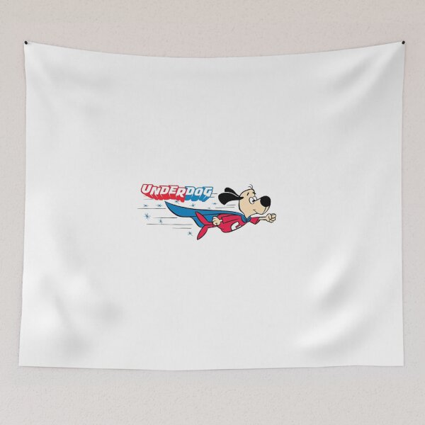 Item preview, Underdog Flying Fast Retro Cartoon Art designed and sold by Lenschoolmann.