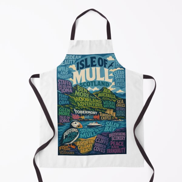 Item preview, Isle of Mull Scotland Tobermory and Hebridean Landscapes designed and sold by Aryabek.