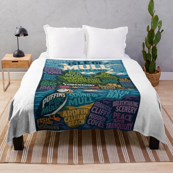 Item preview, Isle of Mull Scotland Tobermory and Hebridean Landscapes designed and sold by Aryabek.