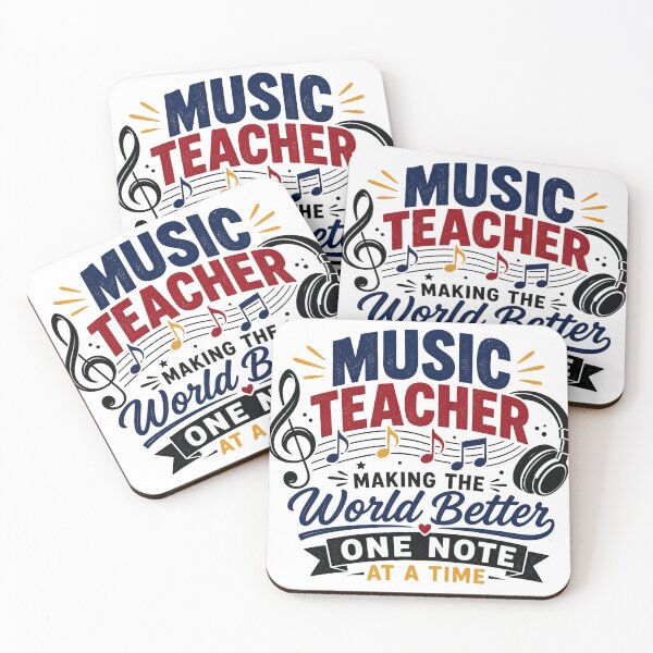 Item preview, Music Teacher One Note at a Time designed and sold by PlushFutura.