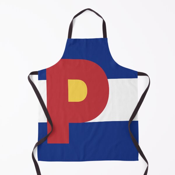 Item preview, Colorado Flag - Letter P designed and sold by FlagFontCO.