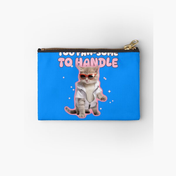Item preview, Too Paw-Some To Handle Cool Kitten Pun designed and sold by GenZFashion000.