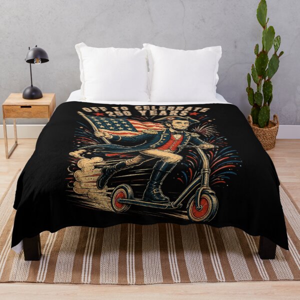 Item preview, Abraham Lincoln Scooter American Flag 250 Years designed and sold by elongatedjazz.