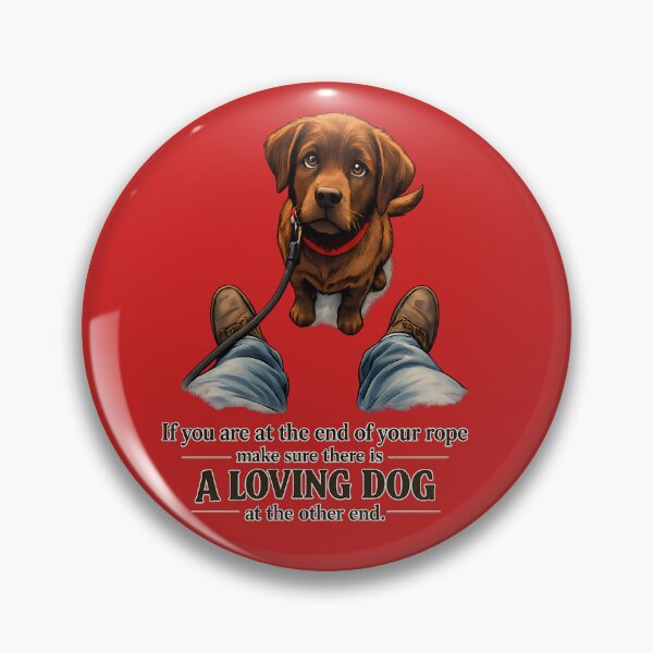 Item preview, A Loving Dog (Black Text Version) designed and sold by 2BrokeYoopers.
