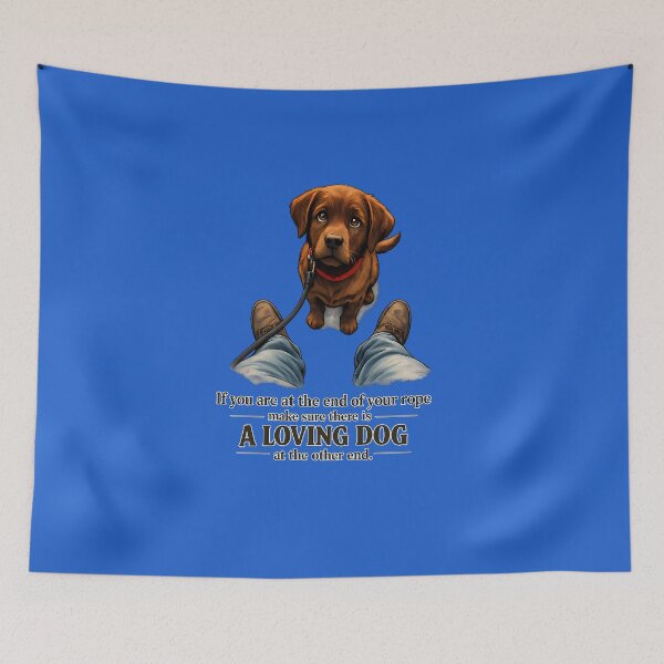 Item preview, A Loving Dog (Black Text Version) designed and sold by 2BrokeYoopers.