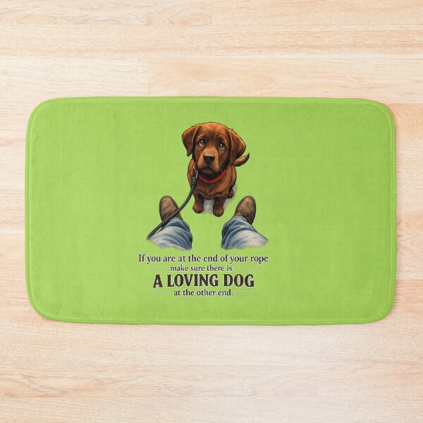 Item preview, A Loving Dog (Black Text Version) designed and sold by 2BrokeYoopers.