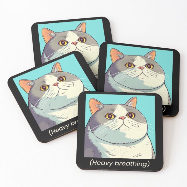 Item preview, Heavy Breathing Cat Funny Classic Internet Meme designed and sold by GenZFashion000.