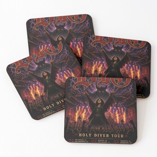 Item preview, Tour Poster Concer Rock Metal DIO designed and sold by gratia82.