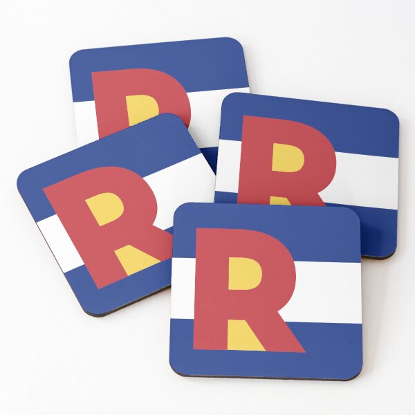 Item preview, Colorado Flag - Letter R designed and sold by FlagFontCO.