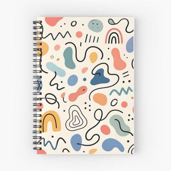 Item preview, Retro Memphis Abstract Doodle Pattern designed and sold by aashcreat.