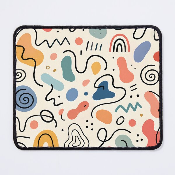 Item preview, Retro Memphis Abstract Doodle Pattern designed and sold by aashcreat.