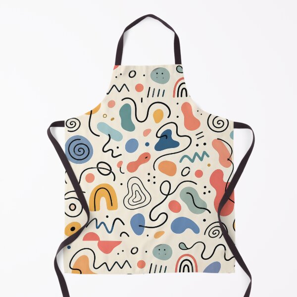 Item preview, Retro Memphis Abstract Doodle Pattern designed and sold by aashcreat.