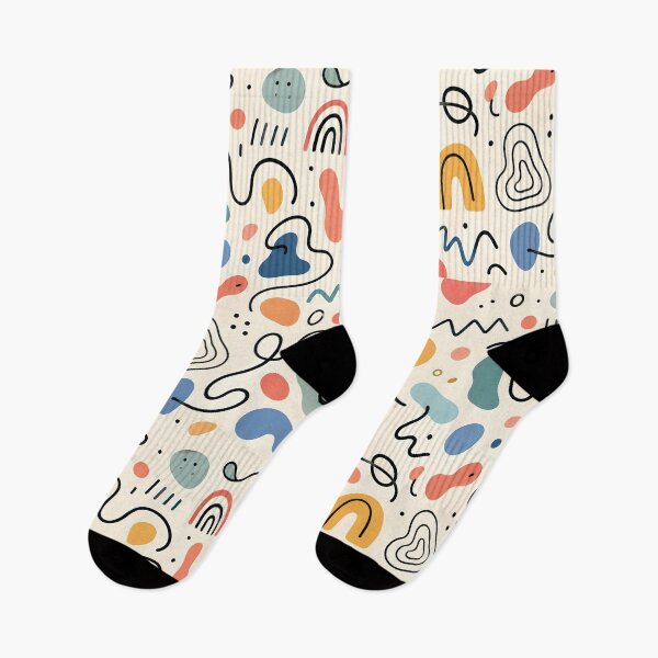 Item preview, Retro Memphis Abstract Doodle Pattern designed and sold by aashcreat.