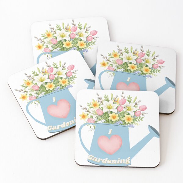 Item preview, Cute Gardening flower display picture designed and sold by Lily & Bloom Boutique.