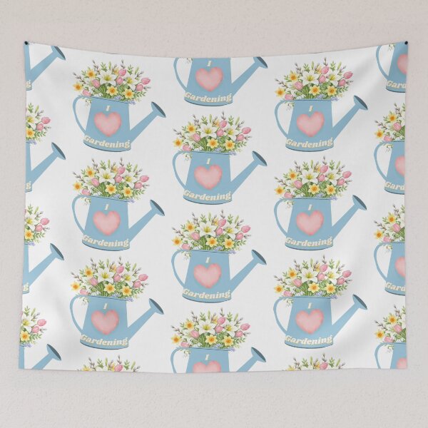 Item preview, Cute Gardening flower display picture designed and sold by Lily & Bloom Boutique.