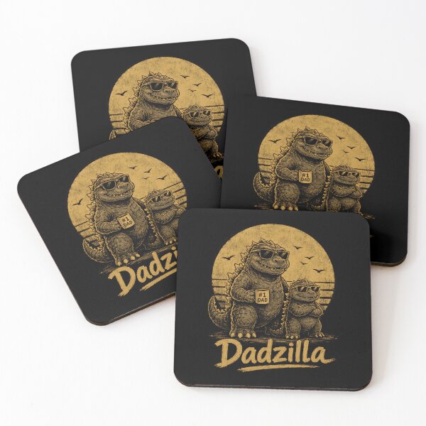 Item preview, Dadzilla dinosaur Funny designed and sold by zoes-ink.