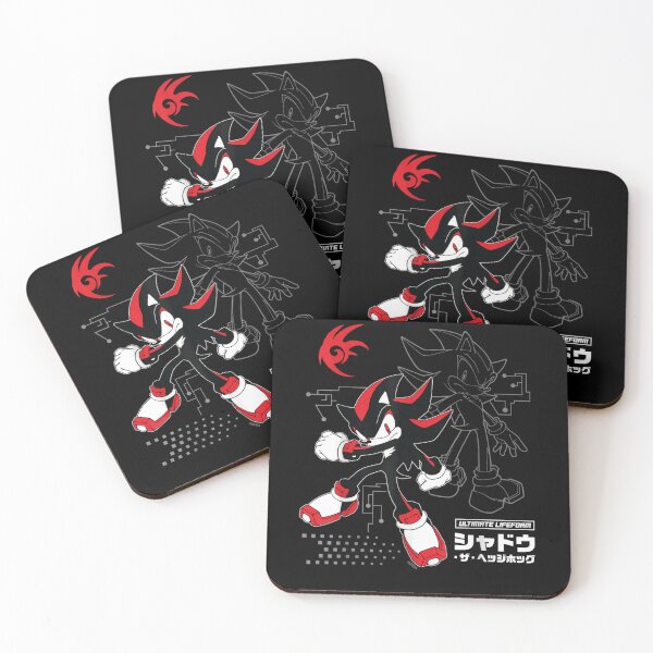 Item preview, Sonic the Hedgehog Shadow Red Strike Action Pose designed and sold by MauriLifton.