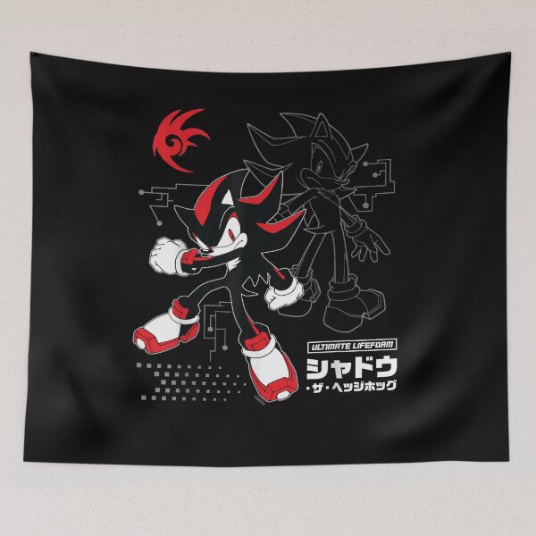 Item preview, Sonic the Hedgehog Shadow Red Strike Action Pose designed and sold by MauriLifton.