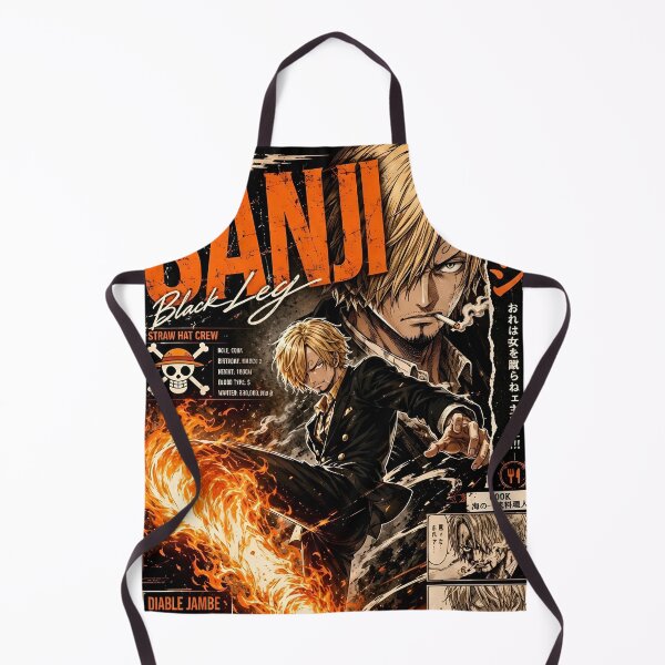 Item preview, Flame Kick Pirate Warrior Anime Inspired Poster | Blond Cook Fighter Vintage Manga Style Art  designed and sold by Dyan4.