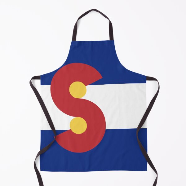 Item preview, Colorado Flag - Letter S designed and sold by FlagFontCO.