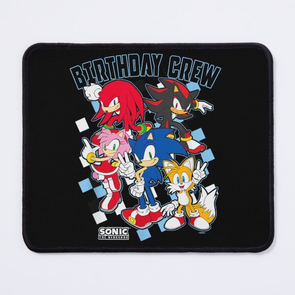 Item preview, Sonic The Hedgehog Birthday Cre Group Shot Big Chest designed and sold by MauriLifton.