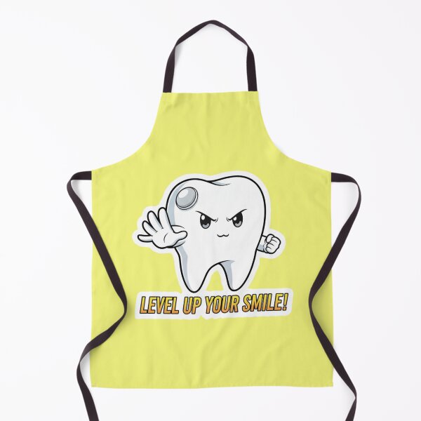 Item preview, Level Up Your Smile Cute Anime Tooth Dental Assistant Dentist Aesthetic Vector Art designed and sold by bvdesignart.