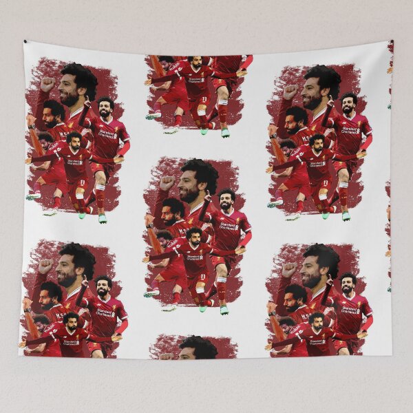 Item preview, Mo Salah Egyptian King Multicolor art designed and sold by artbundleindia.