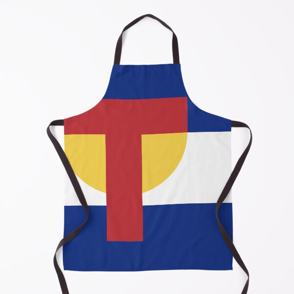 Item preview, Colorado Flag - Letter T designed and sold by FlagFontCO.
