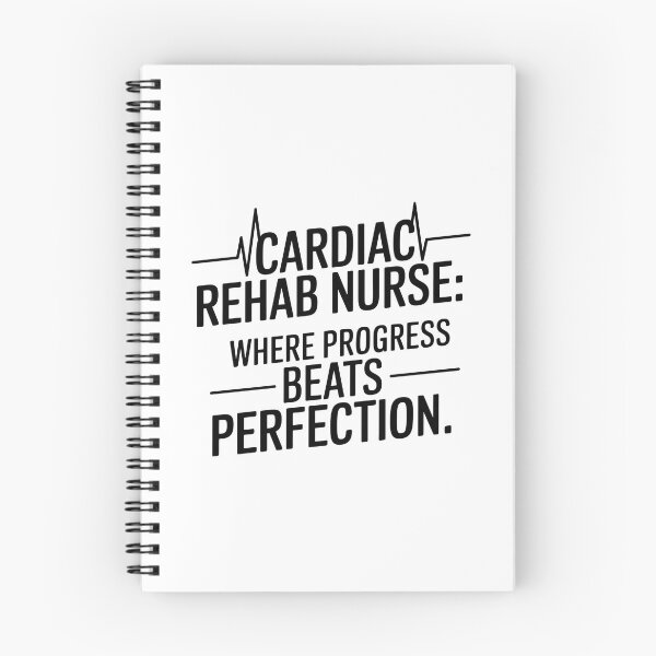 Item preview, Cardiac Rehab Nurse Where Progress Beats Perfection Funny Nurse T-Shirt designed and sold by CuteDesignables.