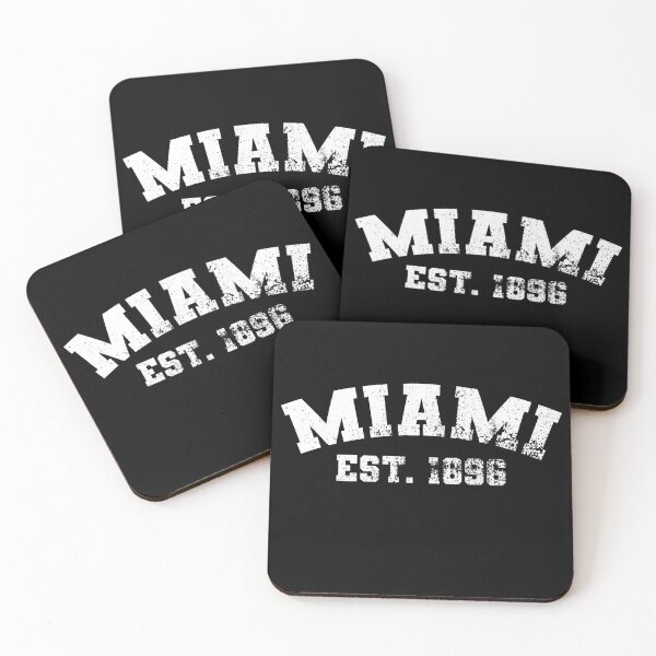 Item preview, Miami Est. 1896 Distressed Varsity Lettering Vintage College Style designed and sold by martianred.