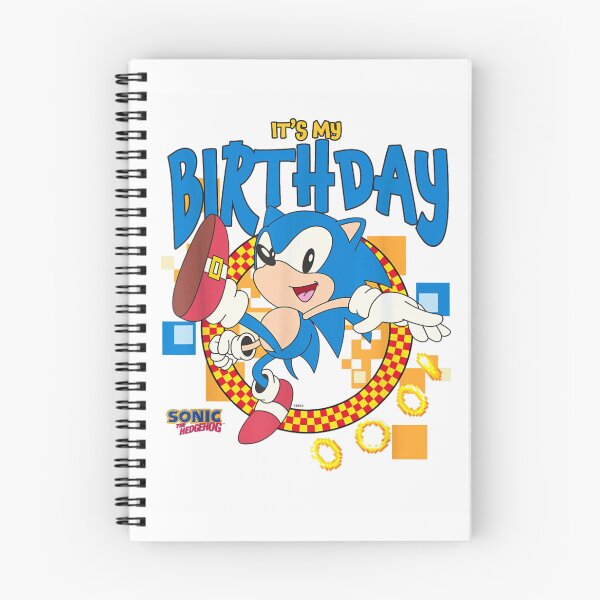 Item preview, Birthday It's My Birthday Cheering Sonic T-Shirt designed and sold by MauriLifton.