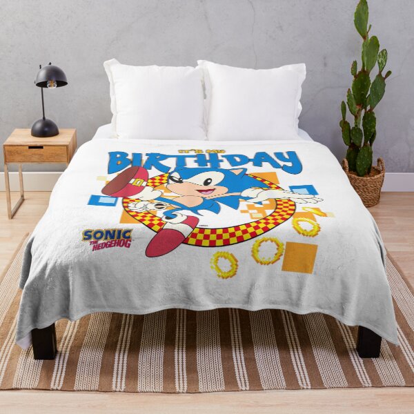 Item preview, Birthday It's My Birthday Cheering Sonic T-Shirt designed and sold by MauriLifton.
