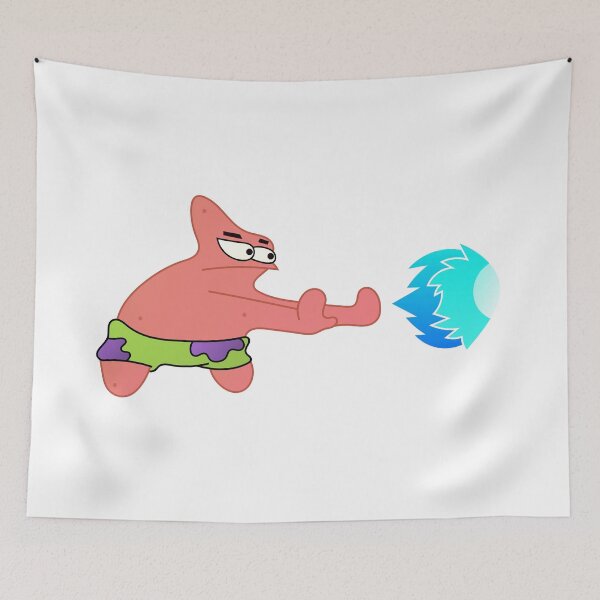 Item preview, Patrick throwing hadouken, Patrick open sesame designed and sold by DibujandoPorfa.